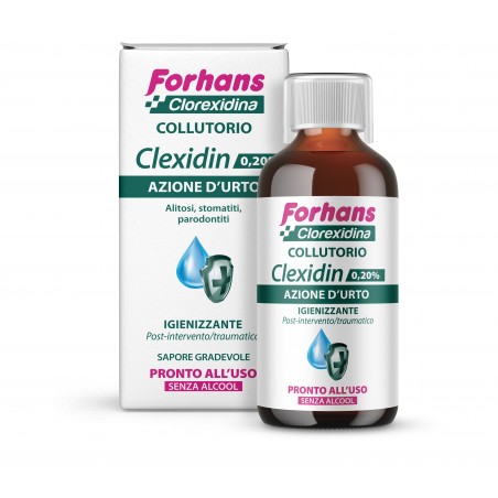 Uragme Forhans Clexidin 0,20 Senza Alcool 200 Ml