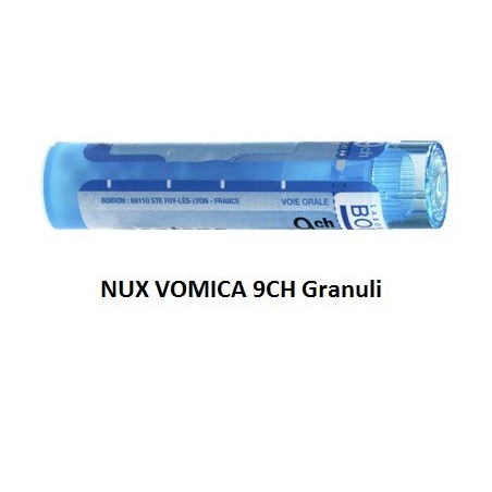 Boiron Nux Vomica 9ch Granuli Tubo Multidose 80 Granuli per difficoltà digestive, stitichezza e dolori di stomaco