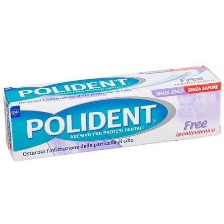 Haleon Italy Polident Free Adesivo Per Protesi Dentaria 40 G