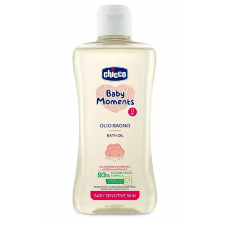 Chicco Baby Moments Olio Massaggio Sensitive 200 Ml