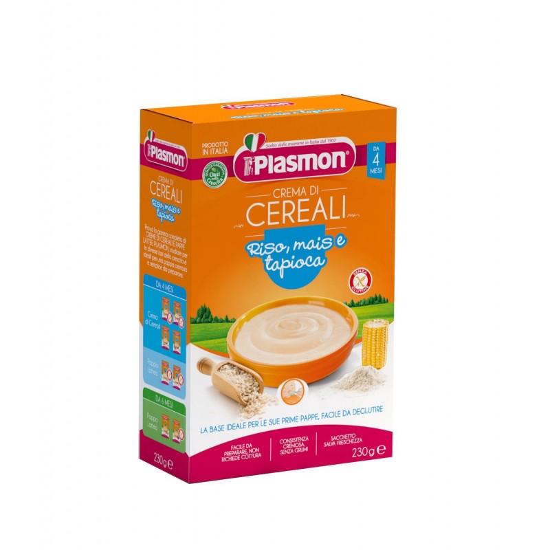 Plasmon Cereali Riso Mais Tapioca 230 G