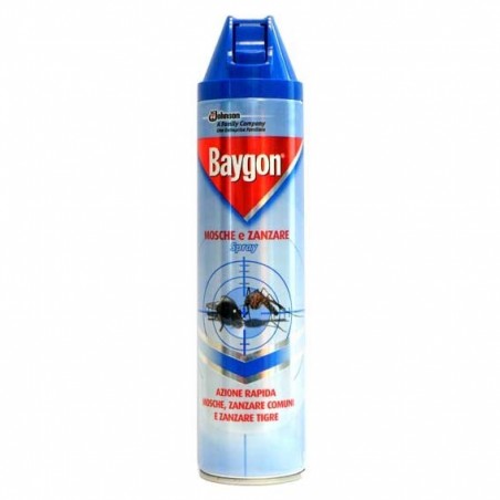 S. C. Johnson Italy Insetticida Baygon Mosce&zanzare Plus 400 Ml