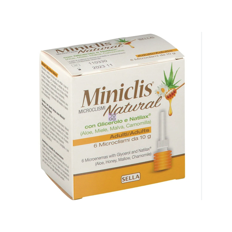 Sella Miniclis Natural Md Adulti 6 Pezzi