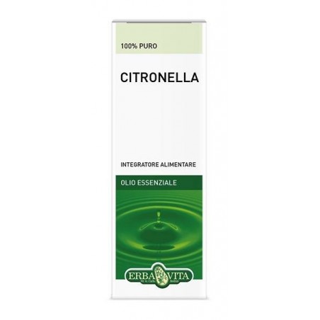 Erba Vita Group Citronella Cyna Olio Essenziale 10 Ml