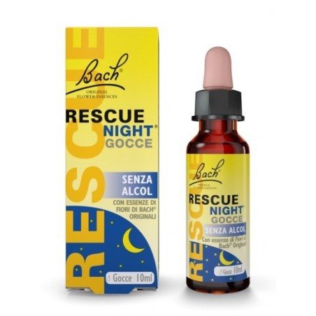 Schwabe Pharma Italia Rescue Original Night Senza Alcol Gocce 10 Ml