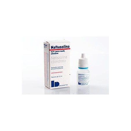 Bruschettini Brunizina 2 Mg/ml Gocce Nasali, Soluzione Brunizina 2 Mg/ml Spray Nasale, Soluzione Nafazolina Cloridrato