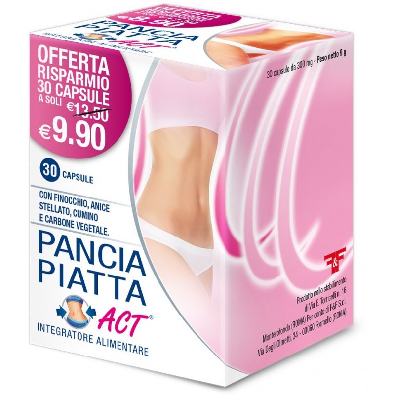 F&f Pancia Piatta Act 30 Capsule