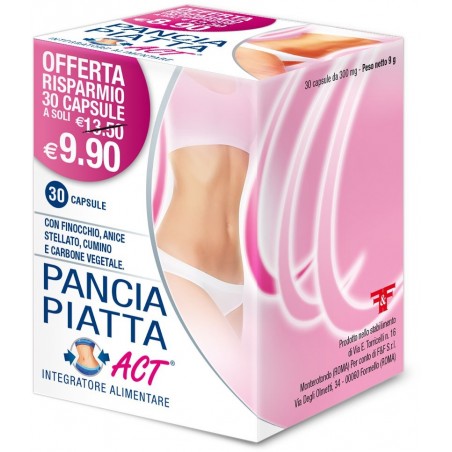 F&f Pancia Piatta Act 30 Capsule