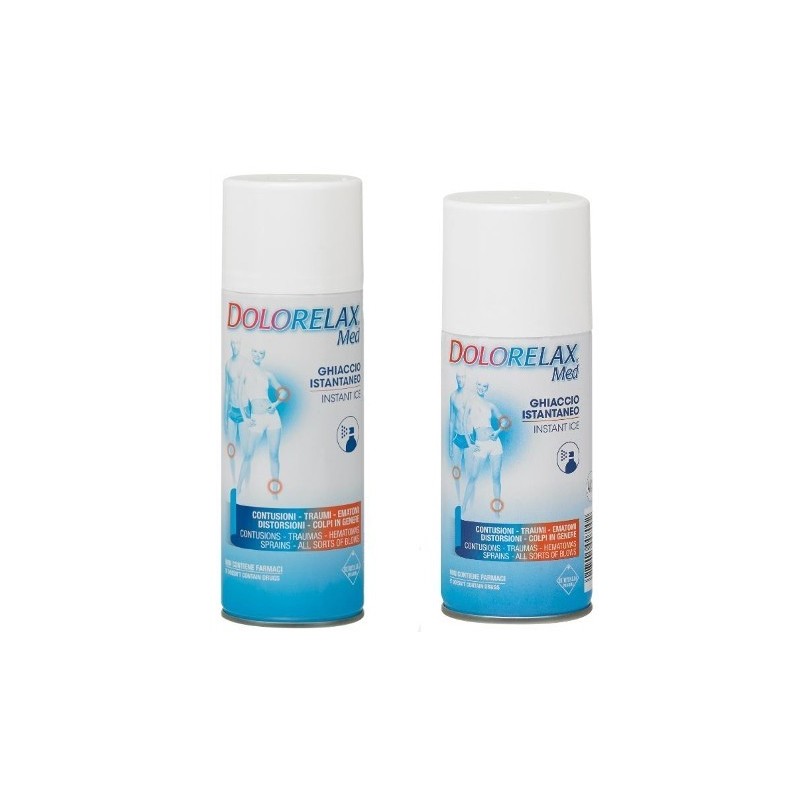 Euritalia Pharma Dolorelax Ice Ghiaccio Istantaneo Spray Bomboletta Capienza 150 Ml