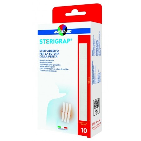 Pietrasanta Pharma Master-aid Sterigrap Strip Adesivo Sutura Ferite 100x12 Mm 6 Pezzi