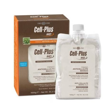 Bios Line Cell Plus Md Fango Bianco Anticellulite Effetto Fresco 1 Kg