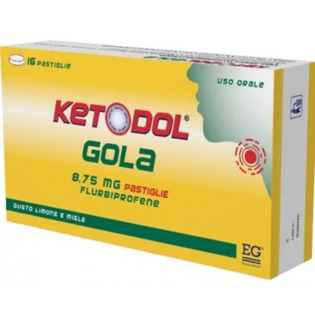 Epifarma Ketodol Gola 8,75 Mg Pastiglie Gusto Limone E Miele Flurbiprofene