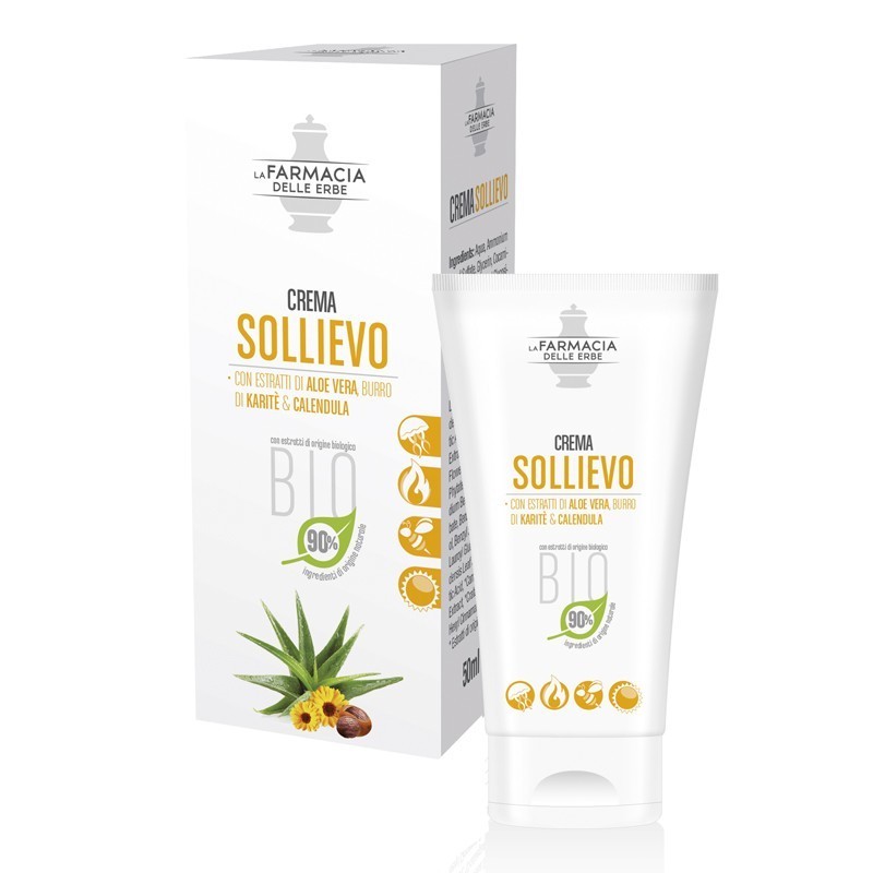 Farm. Delle Erbe Farmacia Delle Erbe Crema Sollievo Aloe Bio 50 Ml