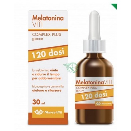 Marco Viti Farmaceutici Melatonina Viti Complex Plus Gocce 30 Ml