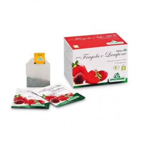 Specchiasol Infuso Bio Fragola E Lampone 20 Filtri