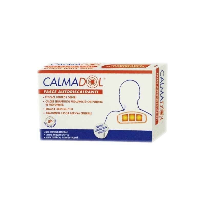 Montefarmaco Otc Calmadol Fascia Riscaldante Pack 6 Pezzi