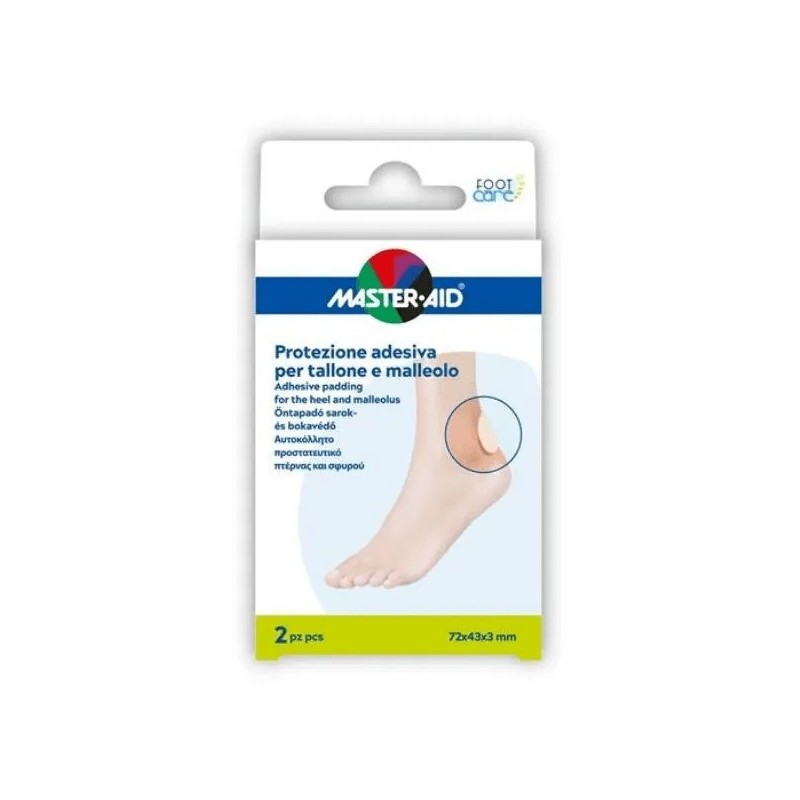 Pietrasanta Pharma Protezione Tallone/malleolo Master-aid Footcare 2 Pezzi A7