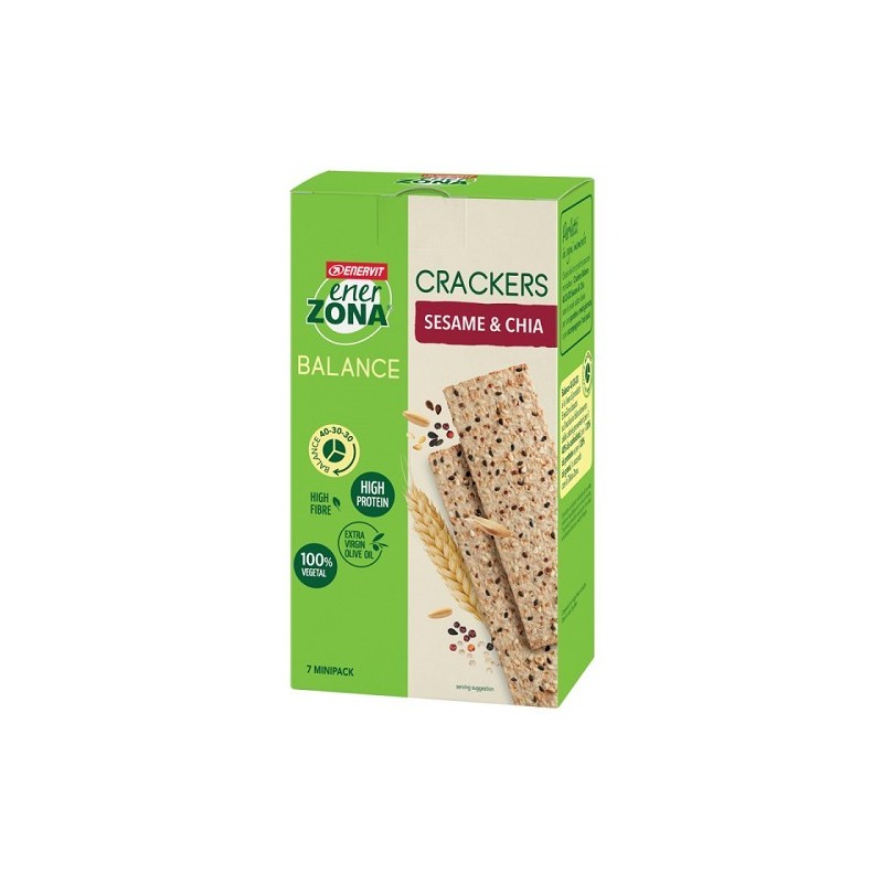 Enervit Enerzona Crackers Sesame & Chia 25 G