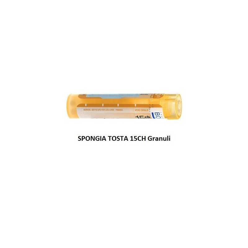 Boiron Spongia Tosta 15 Ch Granuli