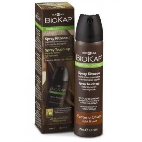 Bios Line Biokap Nutricdel Spray Ritocco Castano Chiaro 75 Ml