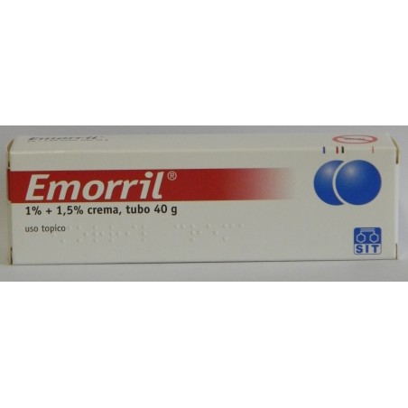 Sit Laboratorio Farmac. Emorril 10 Mg/g + 15 Mg/g Crema Rettaleidrocortisone Acetato + Lidocaina Cloridrato