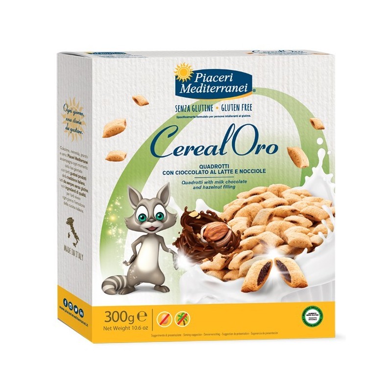 Eurospital Piaceri Mediterranei Cerealoro Quadrotti 300 G