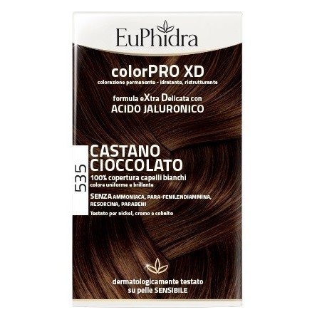 Colorpro XD 535 Castano Cioccolato Tinta per Capelli Euphidra