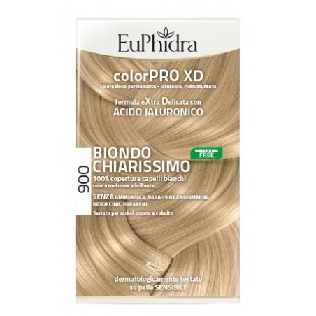 Colorpro XD 900 Biondo Chiarissimo Tinta per Capelli Euphidra