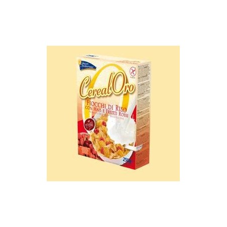 Eurospital Piaceri Mediterranei Cerealoro Fiocchi Di Riso Con Mais E Frutti Rossi 250 G