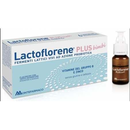 Montefarmaco Otc Lactoflorene Bimbi Plus 7 Flaconcini