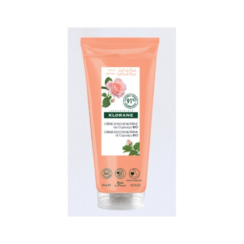 Klorane Crema Doccia Latte Di Rosa 200 Ml