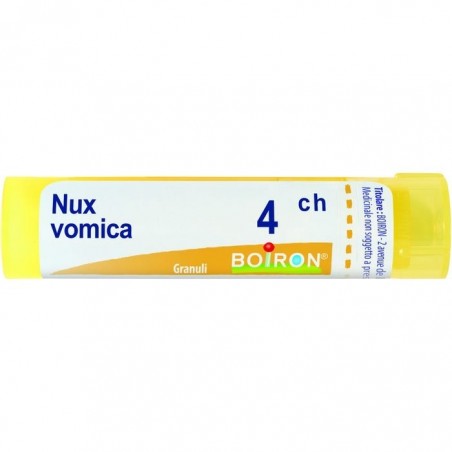 Boiron Nux Vomica 4ch Granuli Tubo Multidose 80 Granuli per nausea e vomito